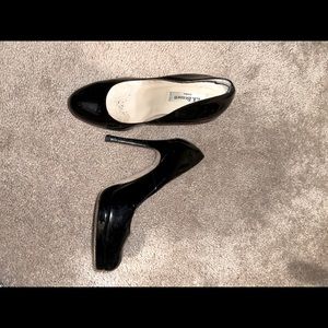 LK Bennett Black Sledge Heels